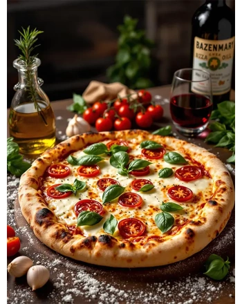 Delicious Italian pizza