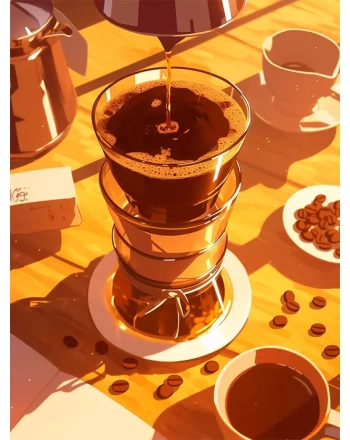 Painting of Filter Coffee