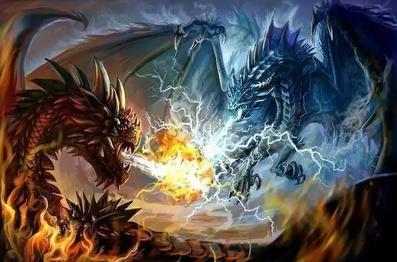 Angry Dragon Diamond Painting