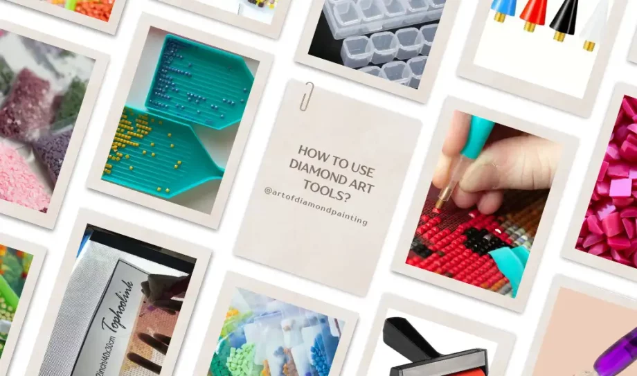 How to use diamond art tools