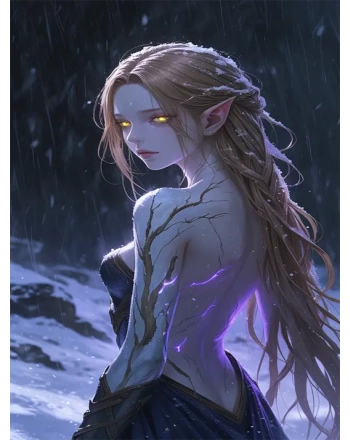 Painting of elf