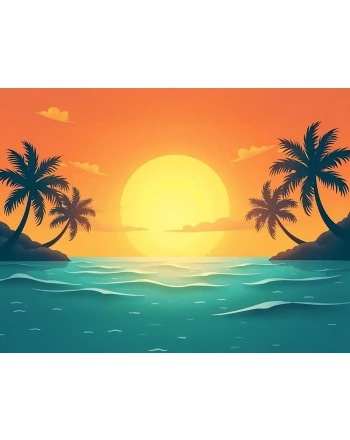 Tropical sunset