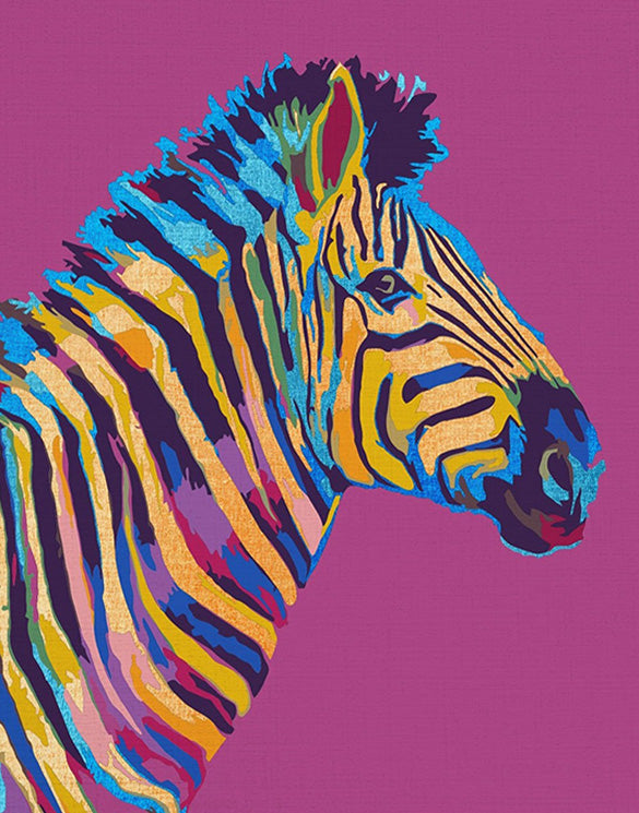 Colorful Zebra Diamond Painting Painting Diamond Painting Kits