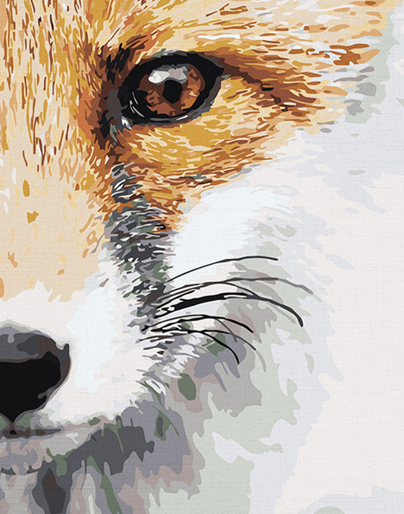 Fox Face Diamond Painting Painting | Diamond Painting Kits