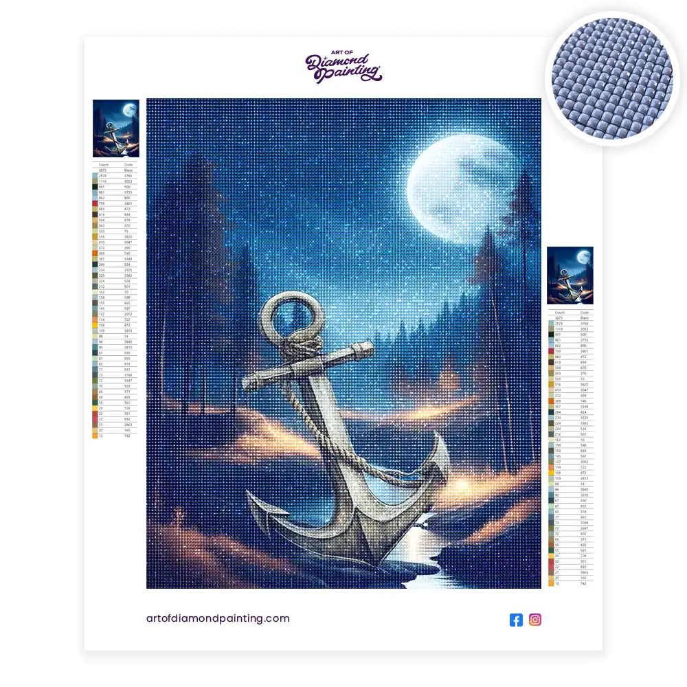 2 Painting of anchor