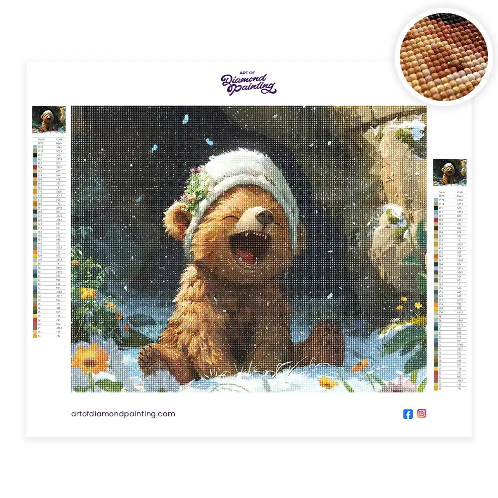 2 Adorably cute bear