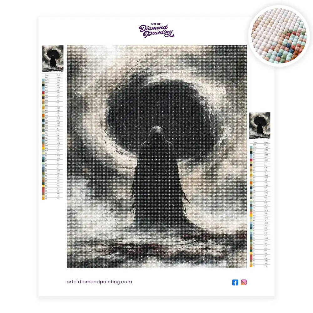 2 Mysterious hooded figure