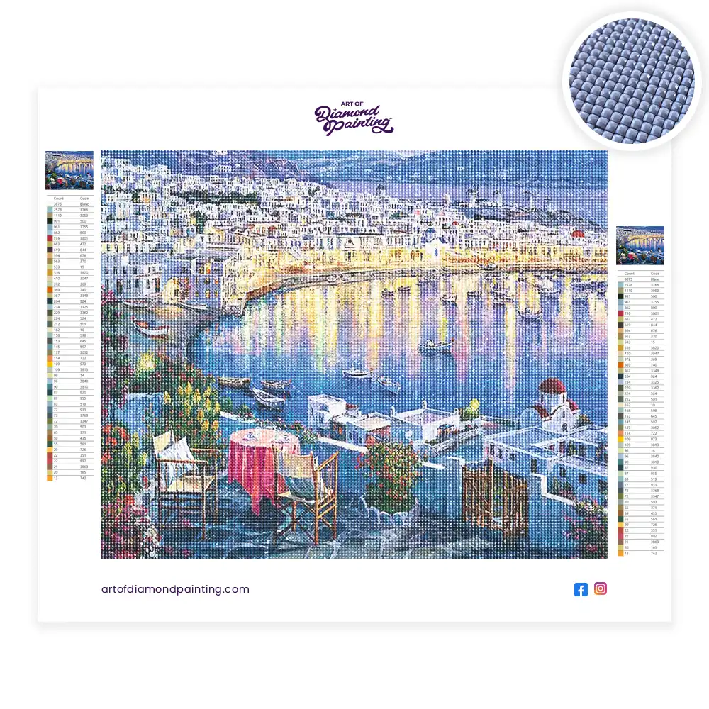 2 Parthenon diamond painting