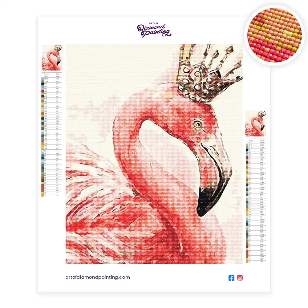 Royal flamingo