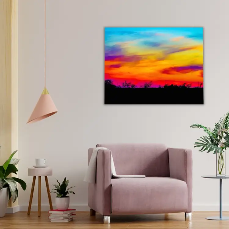 Colorful Sunset Sky Diamond Painting Painting 