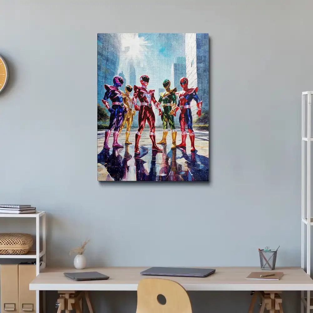 Power Ranger Painting | Diamond Painting Kits