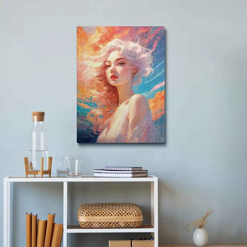 3 Woman with pink hair