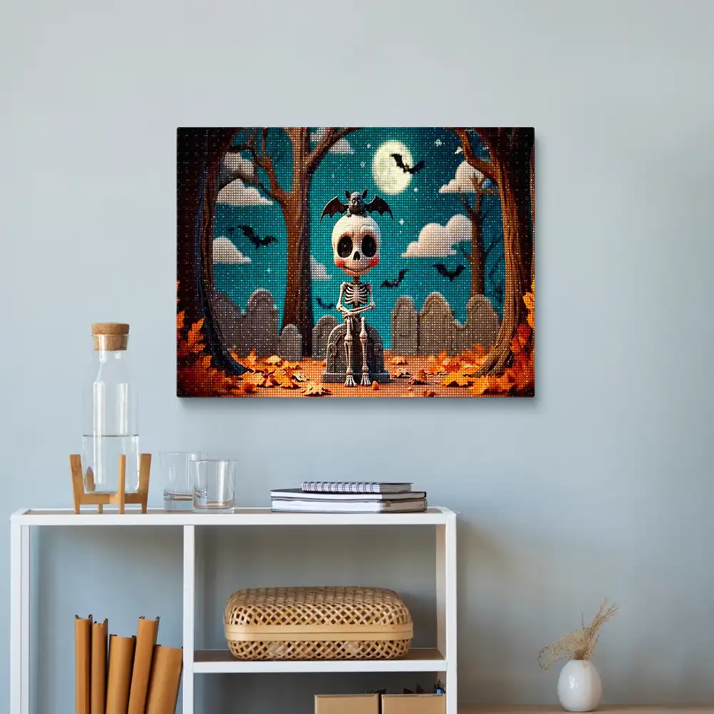 3 Halloween skeleton