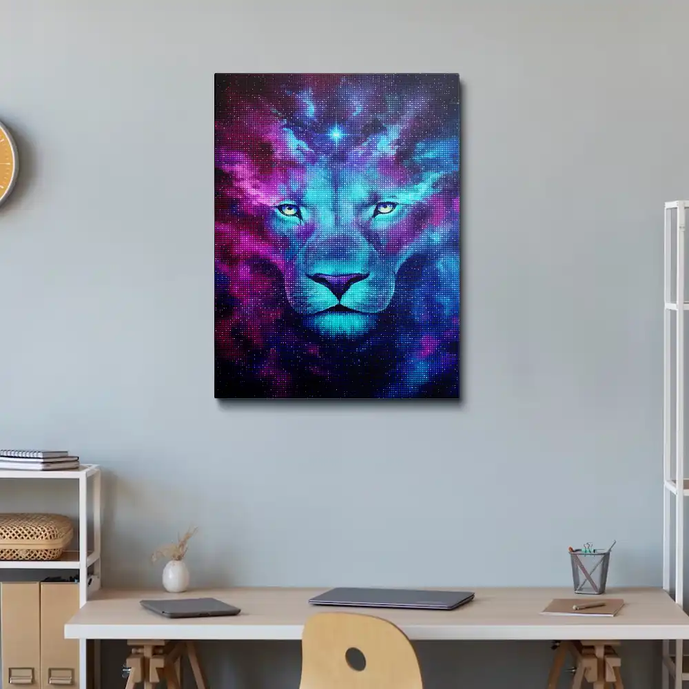 Georgeous Lion diamond painting