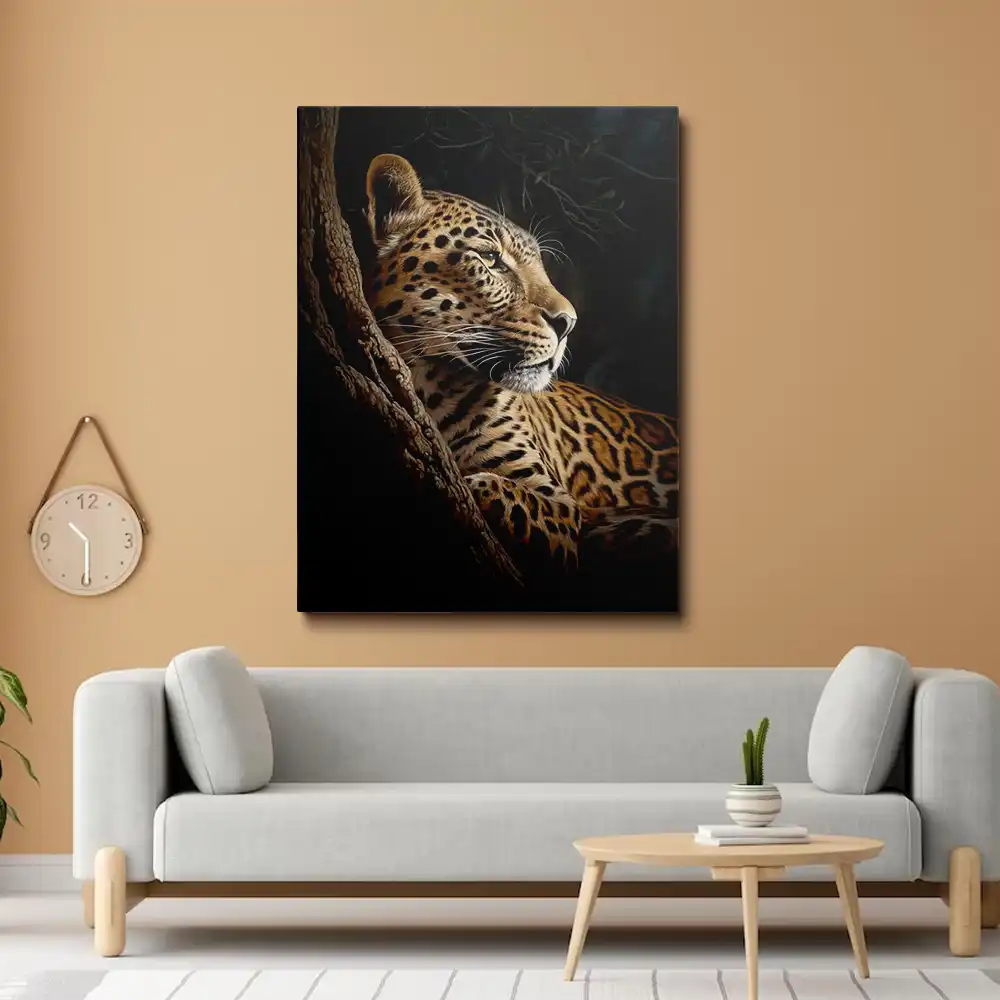 Cheetah diamond painting