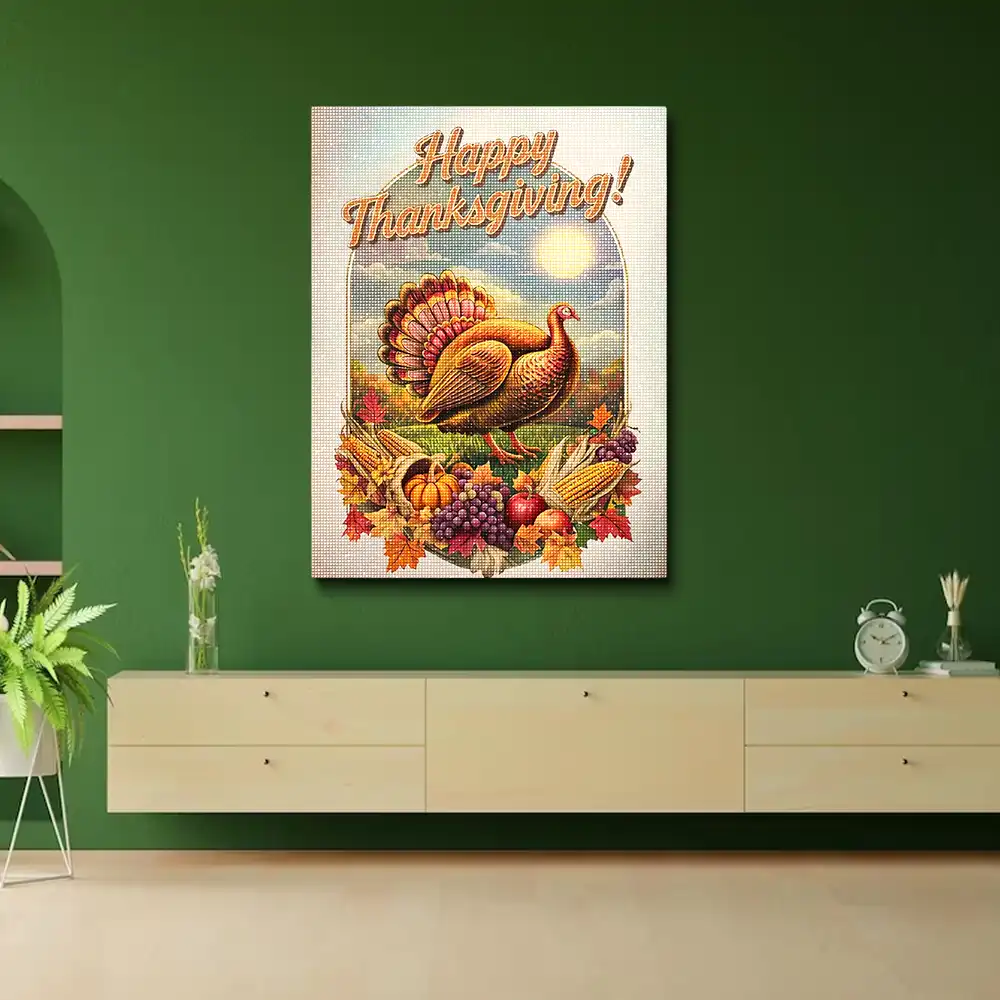 3 Thanksgiving painting