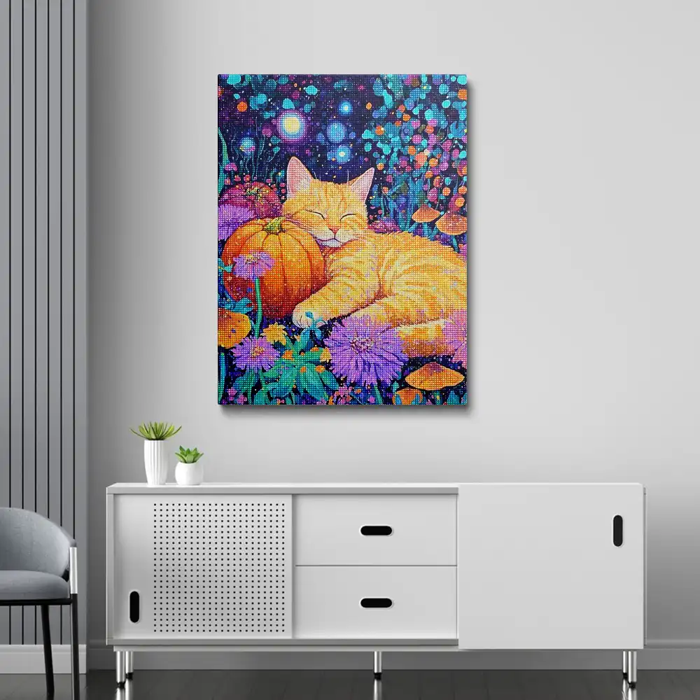 3 Snoozing on petals