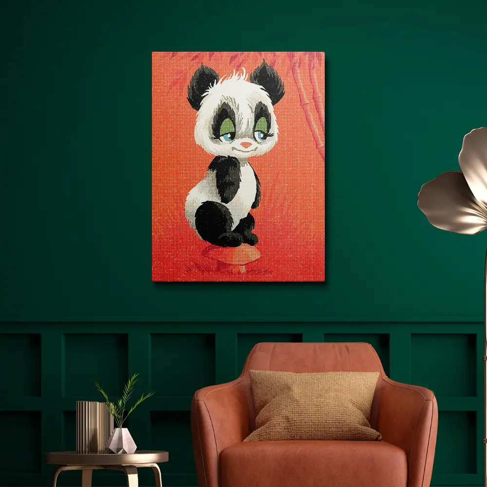 Panda Bear Diamond Painting Painting | Diamond Painting Kits