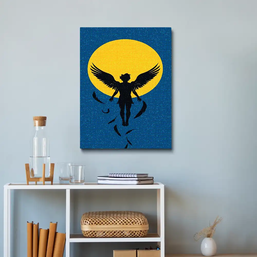 3 Icarus falling silhouette