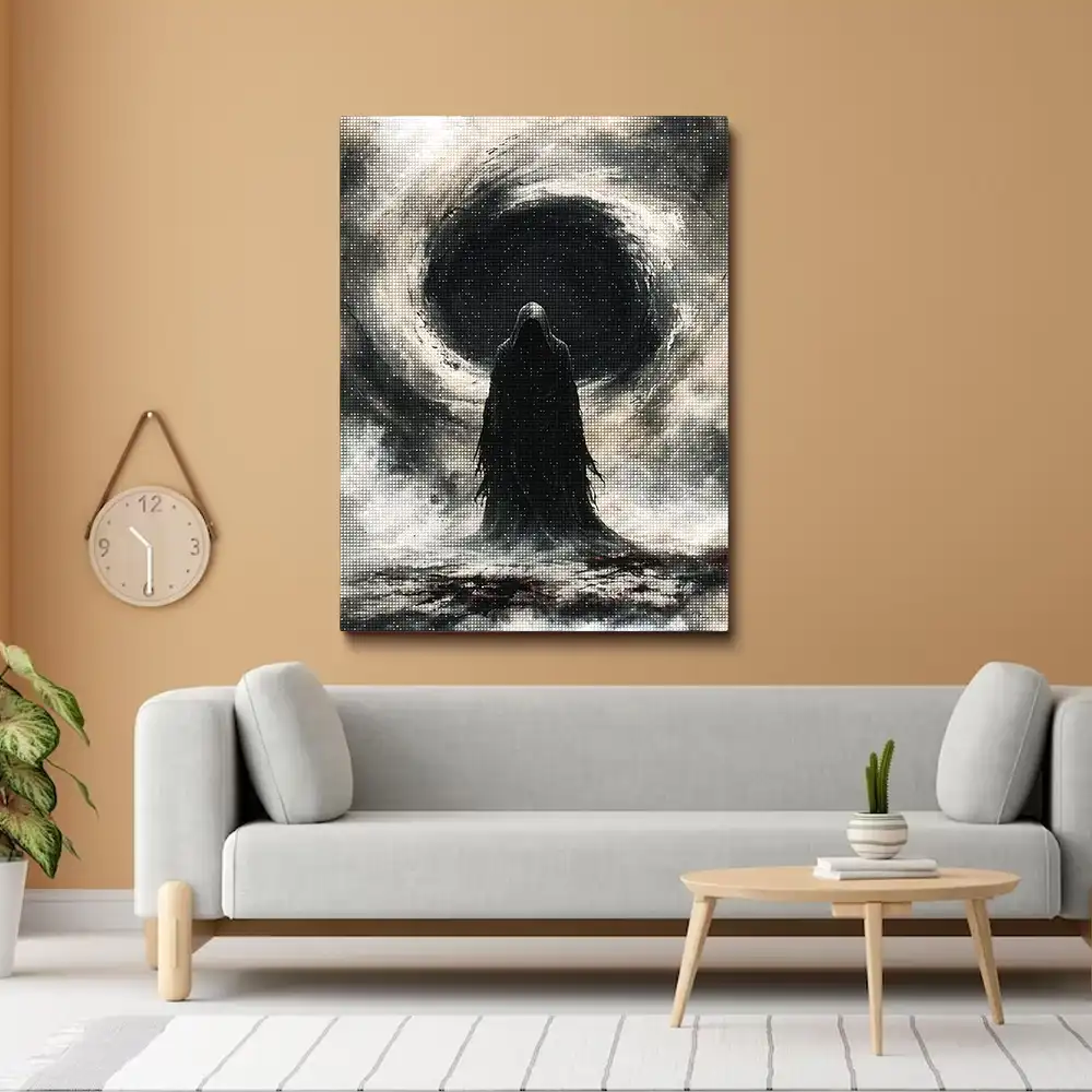 3 Mysterious hooded figure