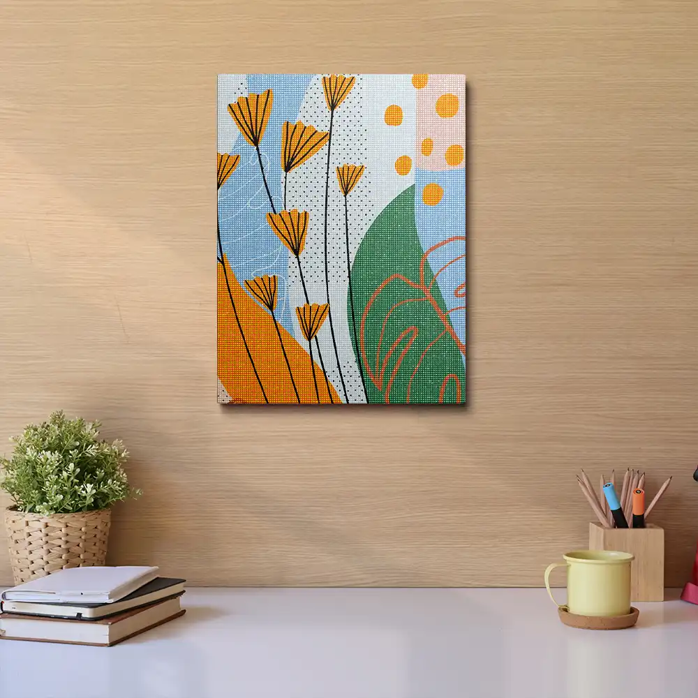 Flower Abstraction diamond painting