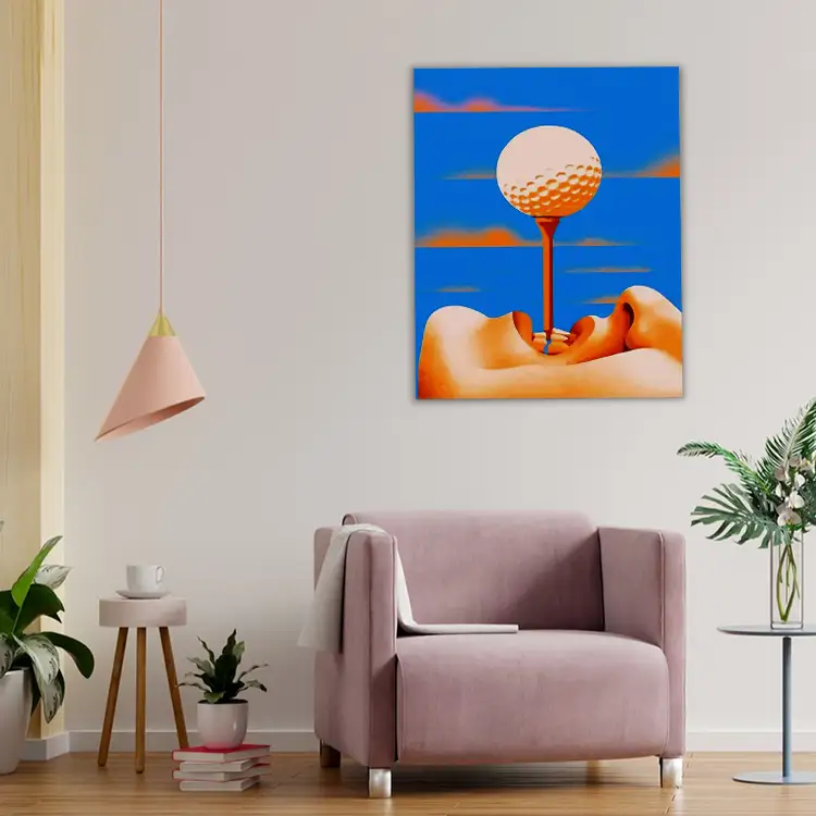 Aesthetic Golf Diamond Painting Painting | Diamond Painting Kits