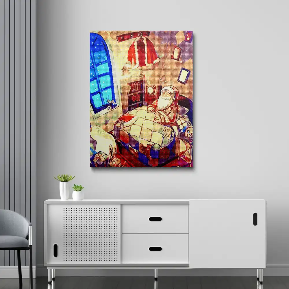 3 Santa's Vacation diamond painting