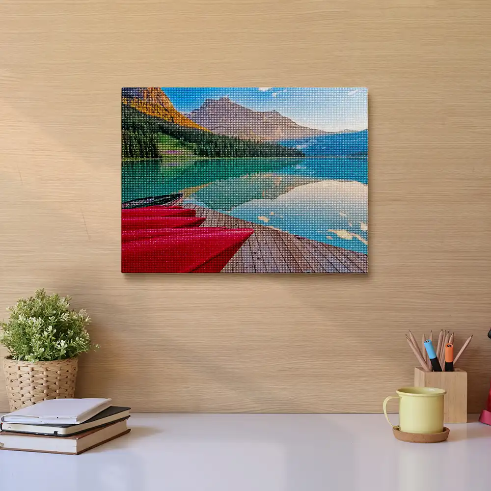 Landscape Canada Diamond Painting Painting | Diamond Painting Kits