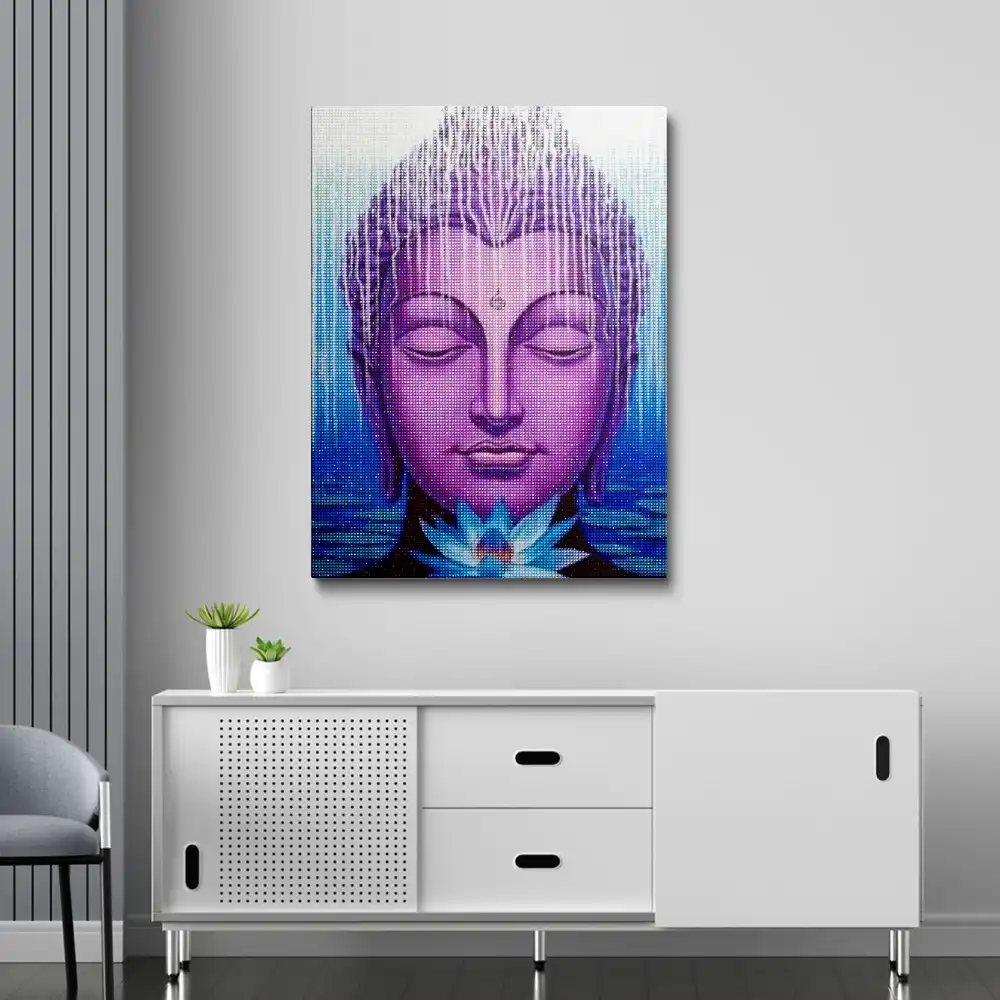 Buddha Face Diamond Painting