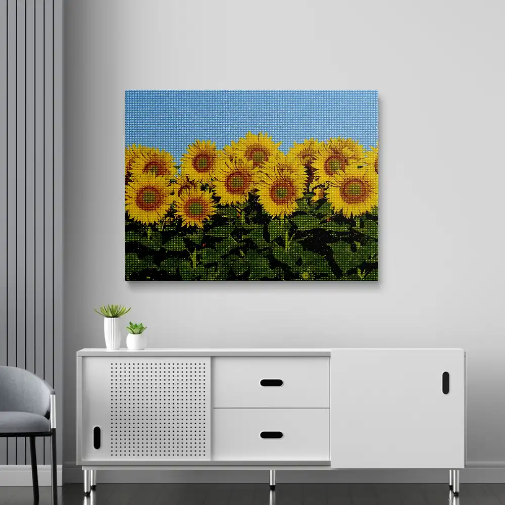 Sunflowers diamond painting