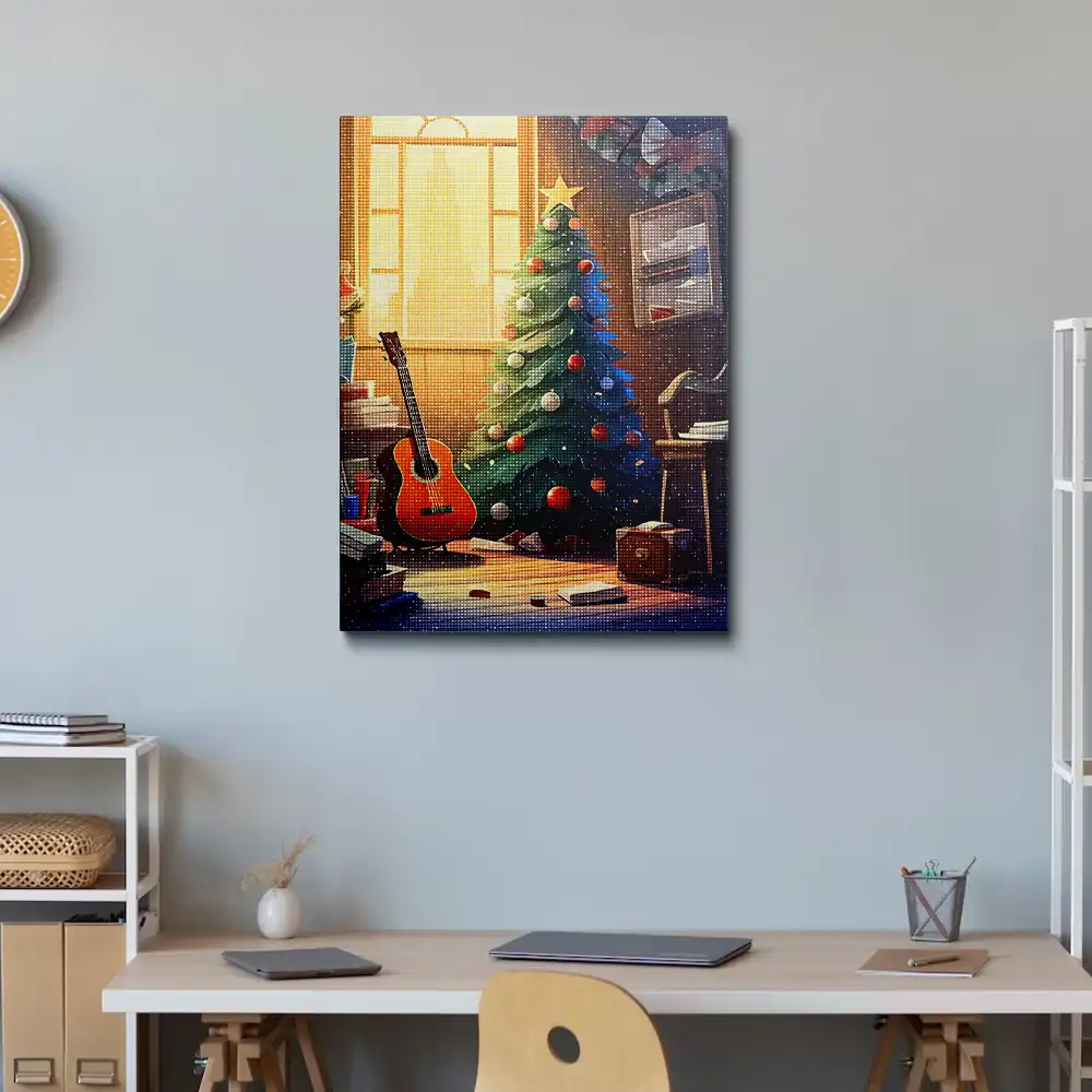 3 Christmas Decoration diamond painting