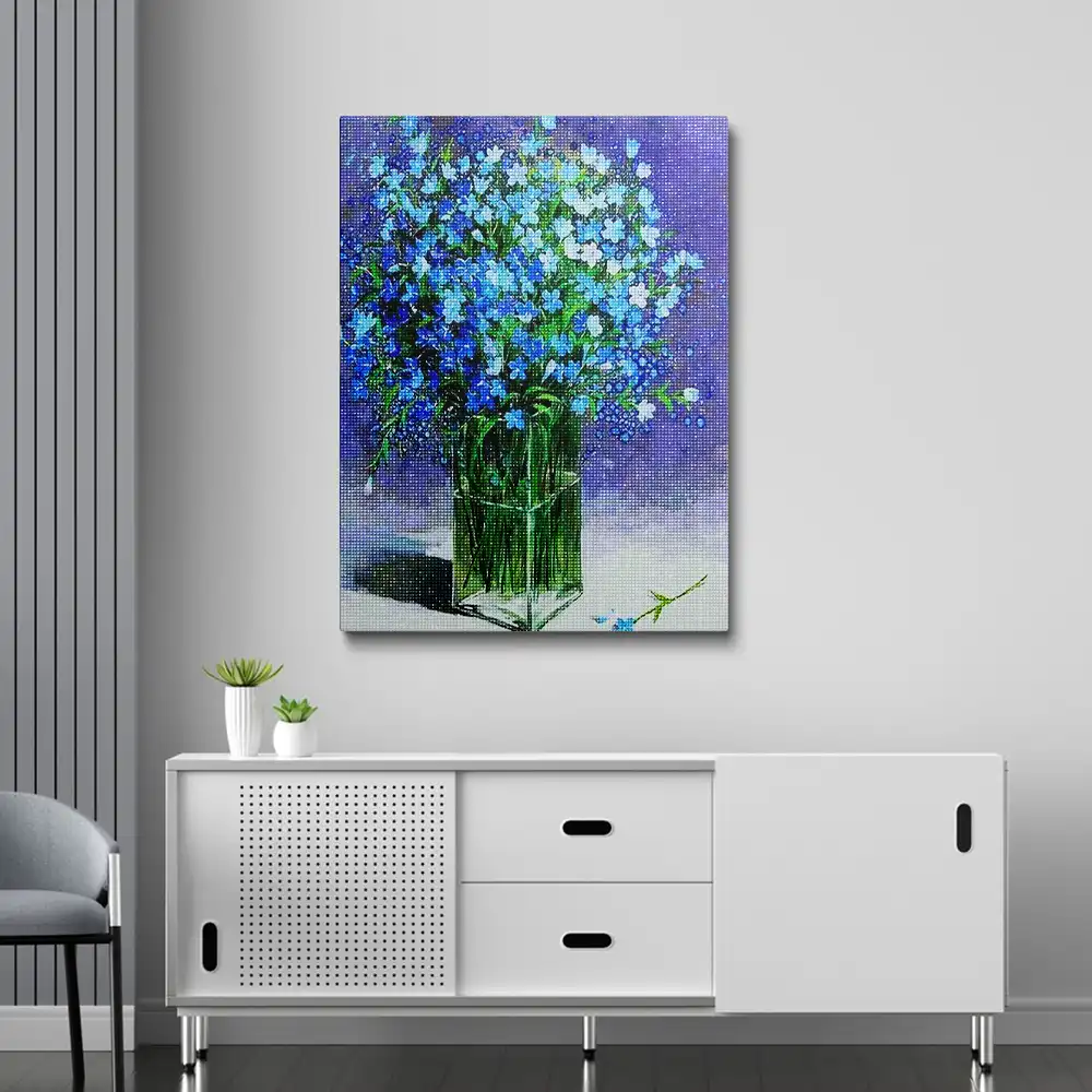 3 Periwinkle diamond painting
