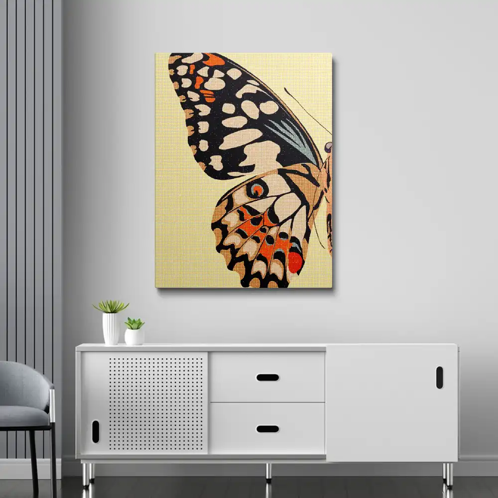 Butterfly wing diamond painting