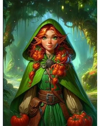 Beautiful Elf Painting