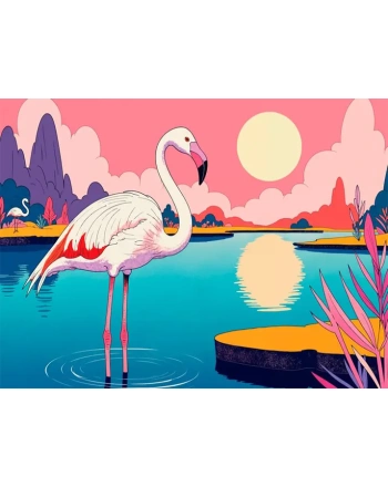 Beautiful wildlife illustration