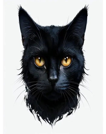 Black Cat Face