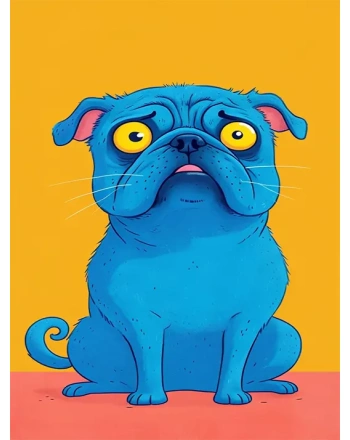Blue Pug