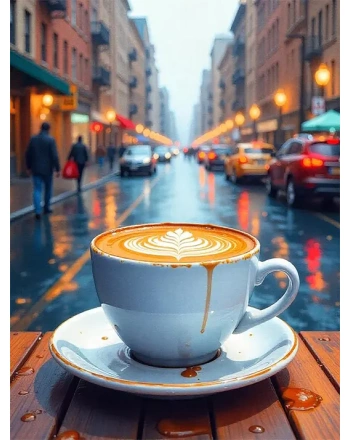Caffeine in a cup of coffee