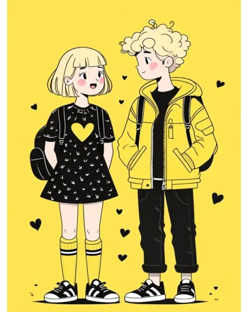 Cartoonist Couple​