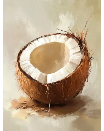 Coconut Painting
