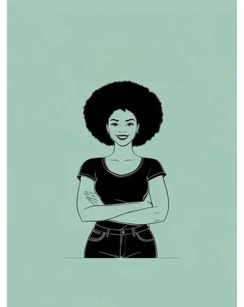 Confident Black Woman