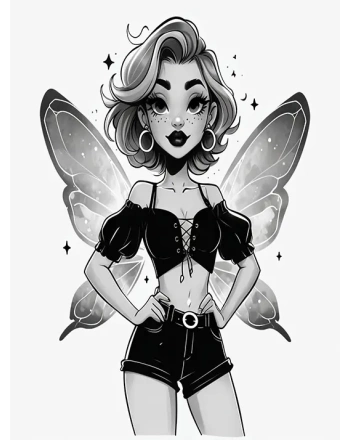 Confident Fairy Girl