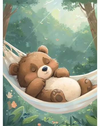 Cozy Cartoon Bear