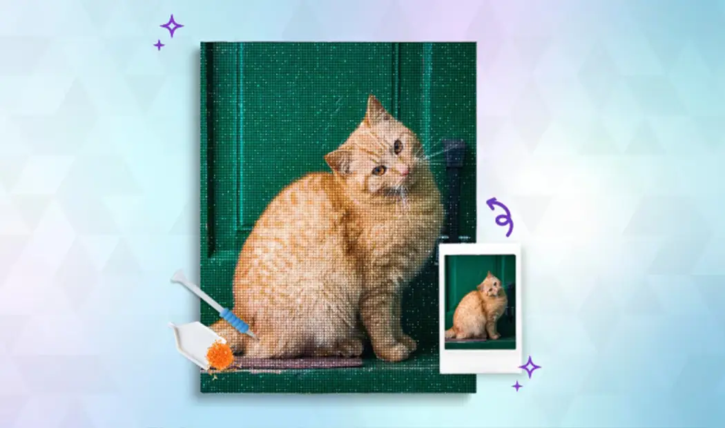 Custom Cat Diamond Painting Kits 