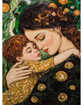 Cute Mother and Her baby