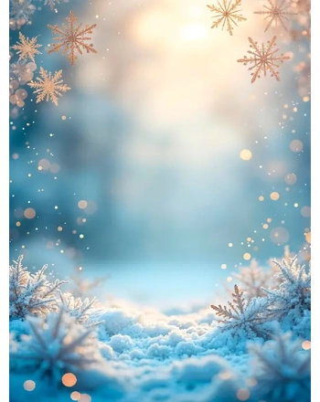Dreamy snowflakes