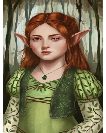 Elf painting