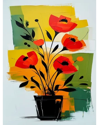 Floral Still Life Painting