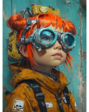 Futuristic Whimsical Child