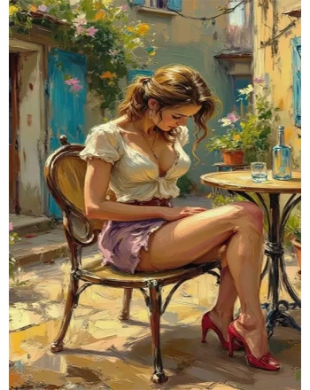 Girl Painting